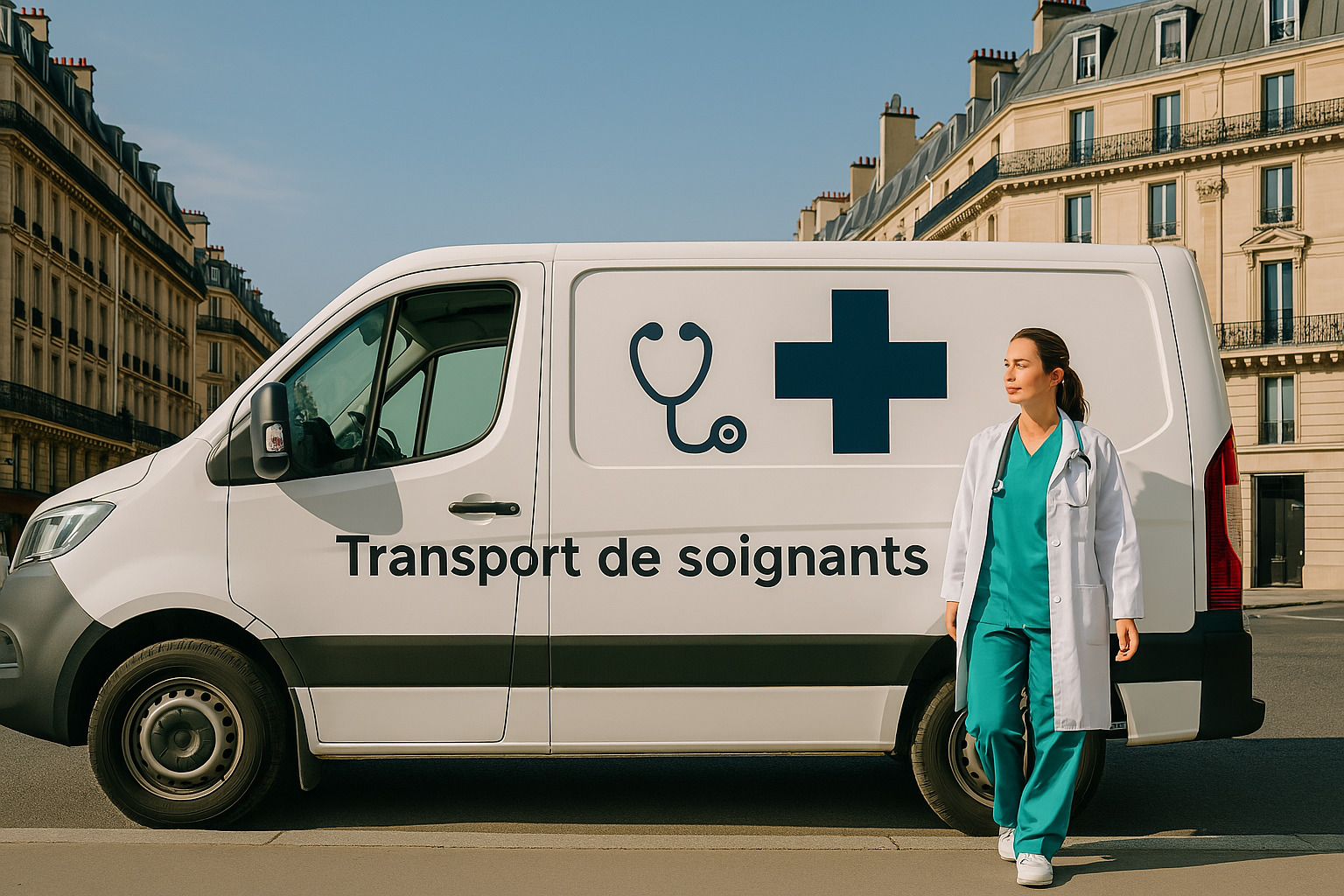Transport personnel soignant Paris 4e